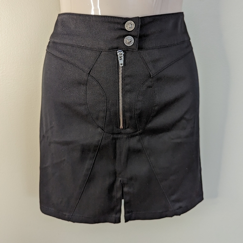 Versace Jeans Couture Black Mini Skirt 26/40 Small